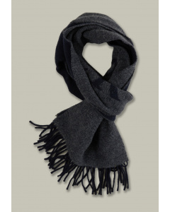 Woolen scarf navy