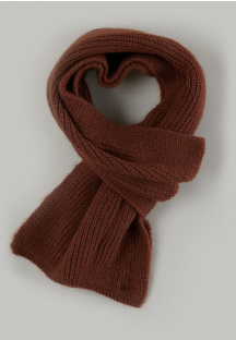 Brown scarf cote anglaise