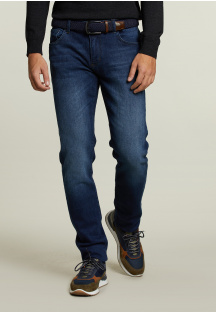 Slim fit 5-pocket jeans stone